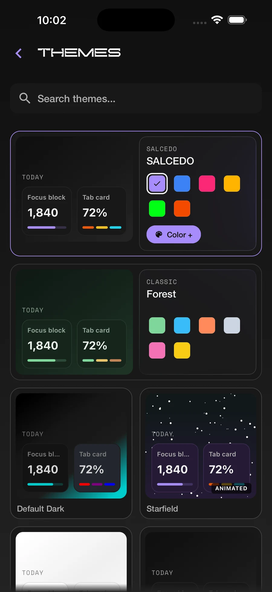 REZ theme customization